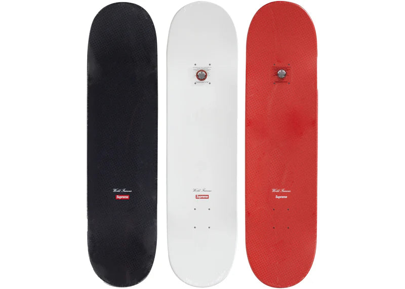 Supreme Tonal Box Logo Skateboard Deck Set Multicolor