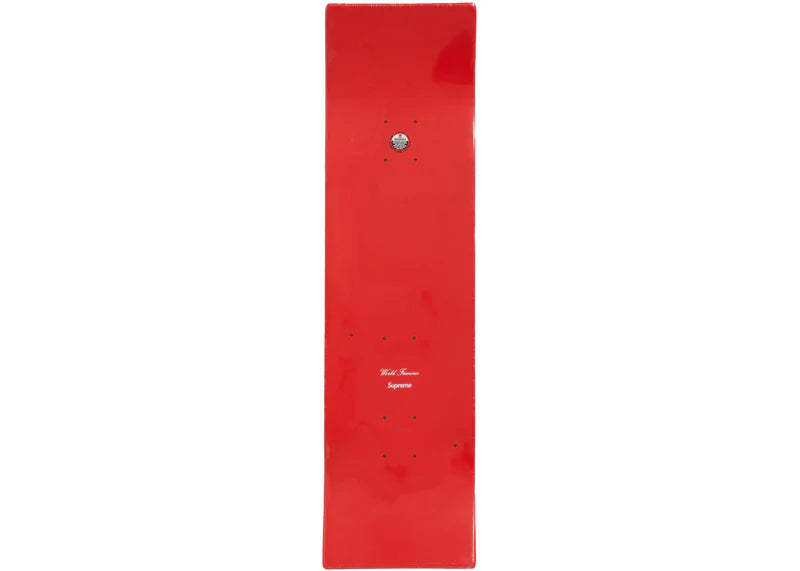 Supreme Uncut Box Logo Skateboard Deck Red
