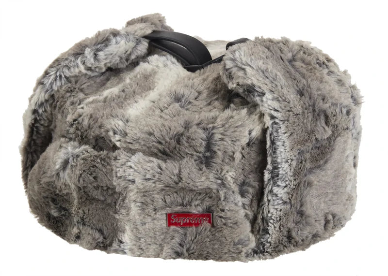 Supreme Ushanka Hat Grey
