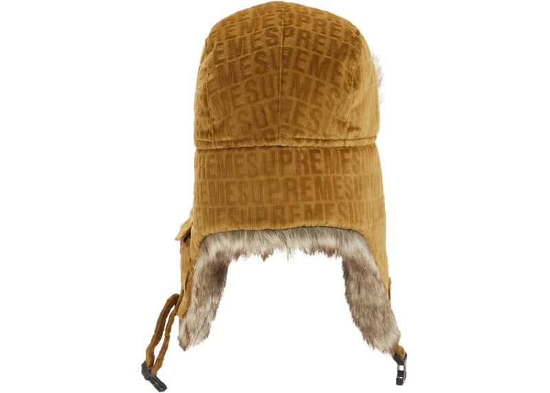 Supreme Velvet Pattern Trooper Brown