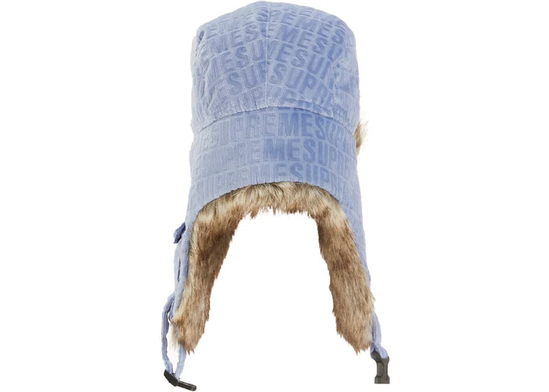 Supreme Velvet Pattern Trooper Light Blue