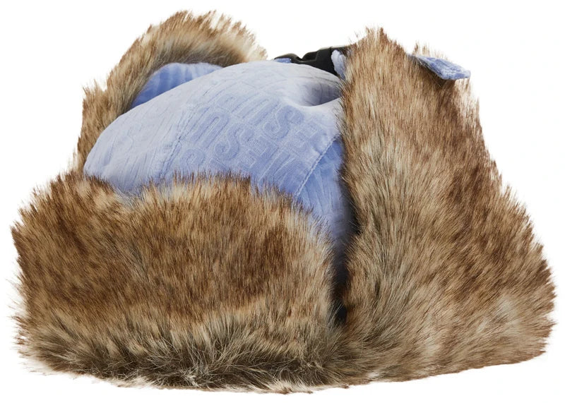 Supreme Velvet Pattern Trooper Light Blue