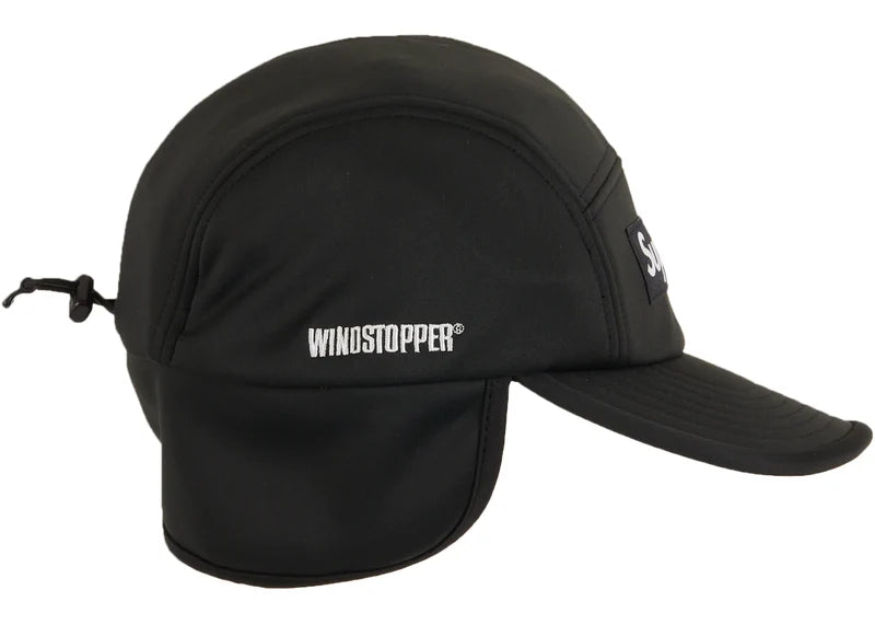 Supreme WINDSTOPPER Earflap Camp Cap Black