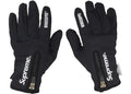 Supreme WINDSTOPPER Zip Gloves Black