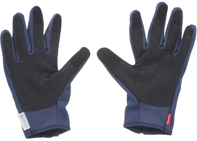 Supreme WINDSTOPPER Zip Gloves Navy