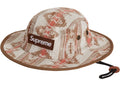 Supreme Woven Pattern Boonie Tan
