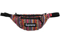Supreme Woven Stripe Waist Bag Multicolor