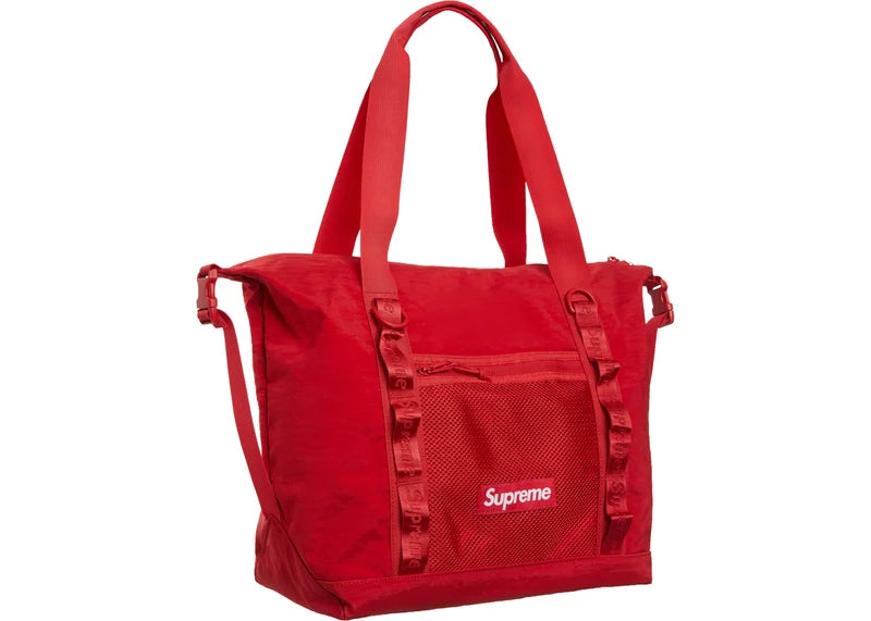 Supreme Zip Tote Dark Red