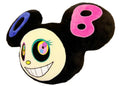 Takashi Murakami DOB Face Pillow Black