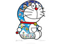 Takashi Murakami Doraemon Sitting Up: A Pleasant Day Under The Blue Sky Print (Signed, Edition of 300)
