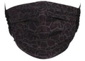 Takashi Murakami Flower Pattern Face Mask Black/Black