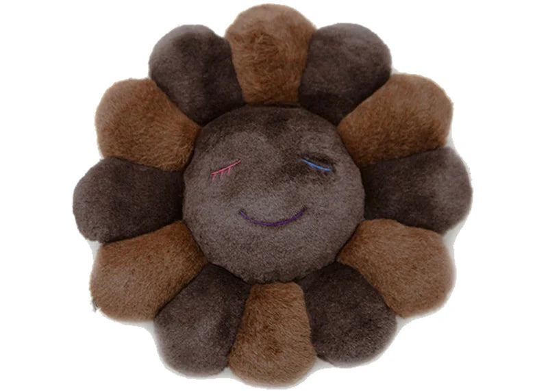 Takashi Murakami Flower Plush 30CM Brown/Light Brown