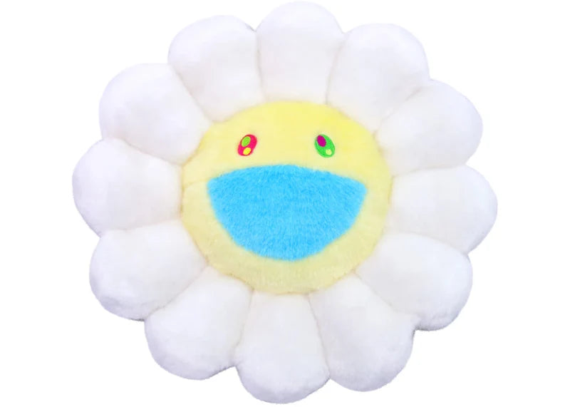 Takashi Murakami Flower Plush 30CM White/Yellow