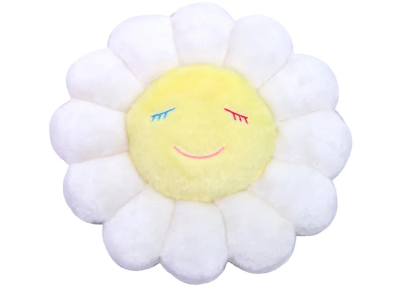 Takashi Murakami Flower Plush 30CM White/Yellow