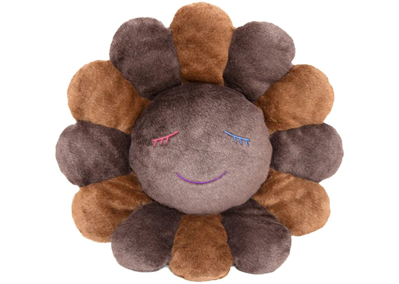 Takashi Murakami Flower Plush 60CM Brown/Light Brown