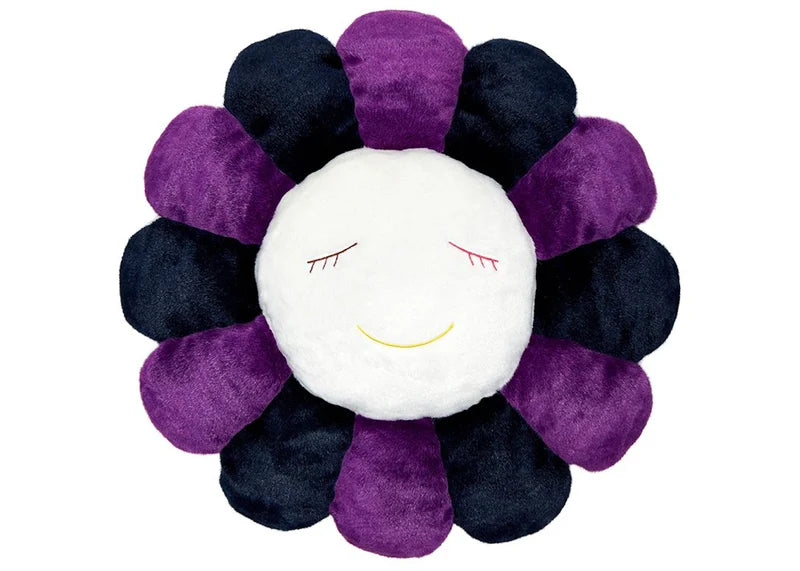 Takashi Murakami Flower Plush 60CM Purple/Black/White