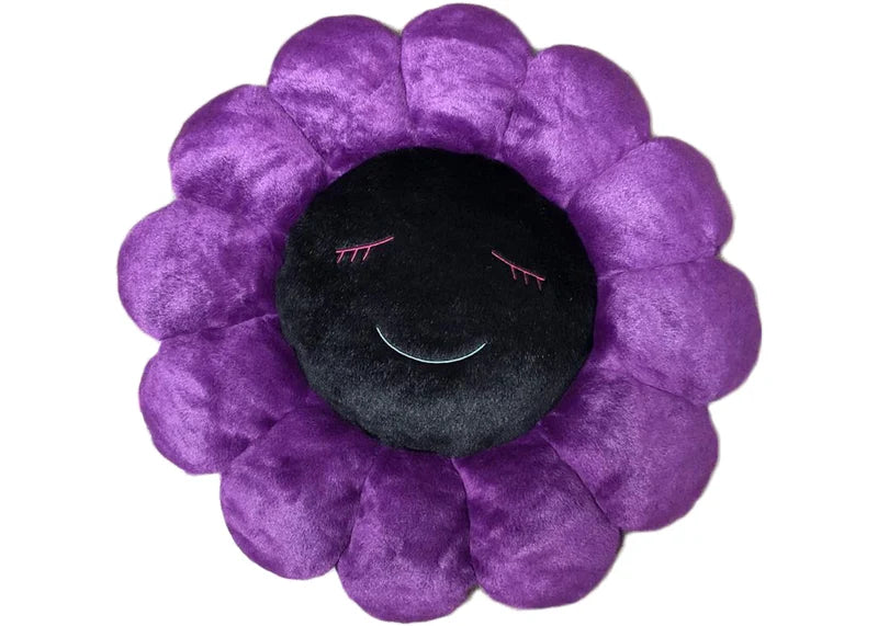 Takashi Murakami Flower Plush 60CM Purple/Black