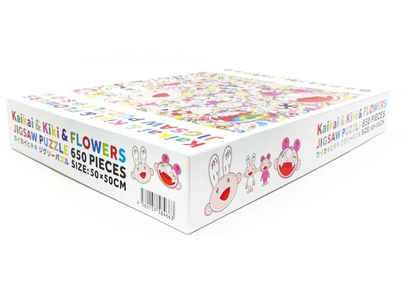 Takashi Murakami Kaikai & Kiki & FLOWERS Jigsaw Puzzle (650 Pieces)