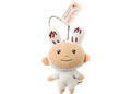 Takashi Murakami Kaikai Mini Plush Figure Keychain White