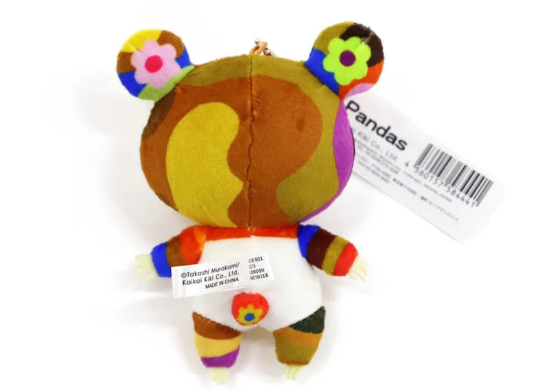Takashi Murakami Mini Panda Plush Keychain Multi