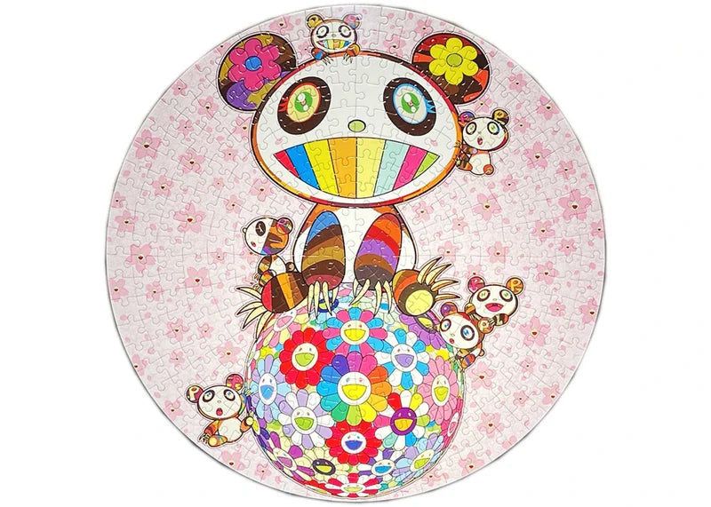 Takashi Murakami Pandas in the Cherry Orchard! Jigsaw Puzzle (347 Pieces) Multi