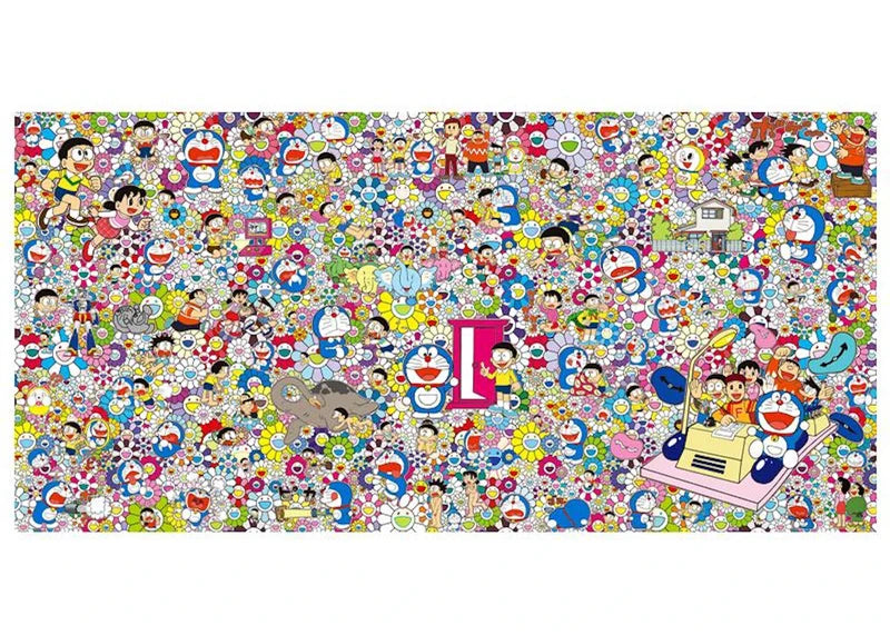Takashi Murakami x Doraemon Jigsaw Puzzle (1,000 Pieces)
