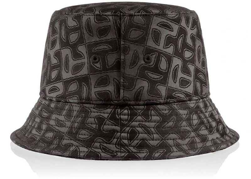Telfar Jacquard Bucket Hat Black Monogram