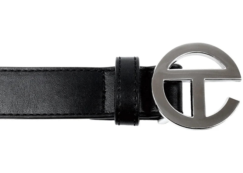 Telfar Logo Belt Black