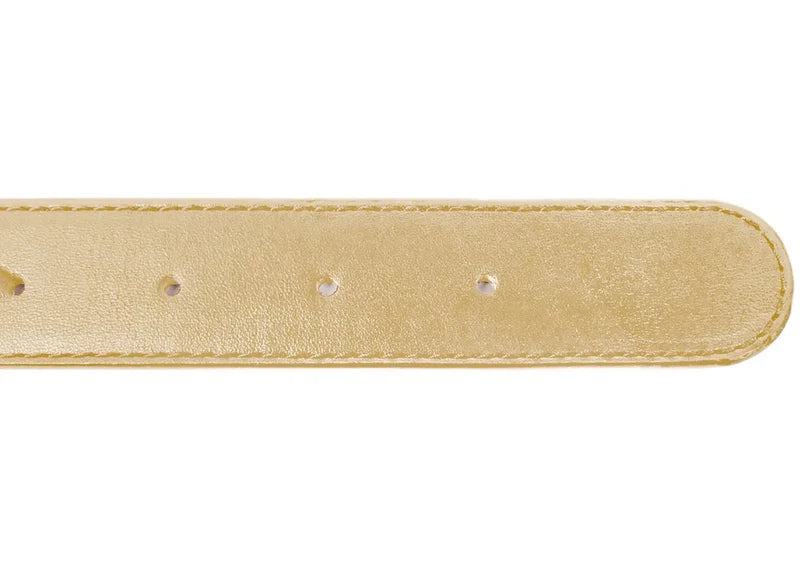 Telfar Logo Belt Cream