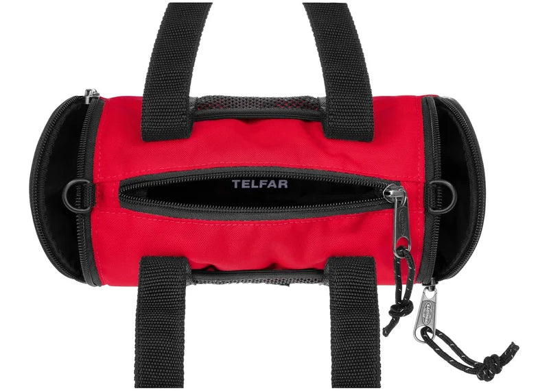 Telfar x Eastpak Small Duffle Red