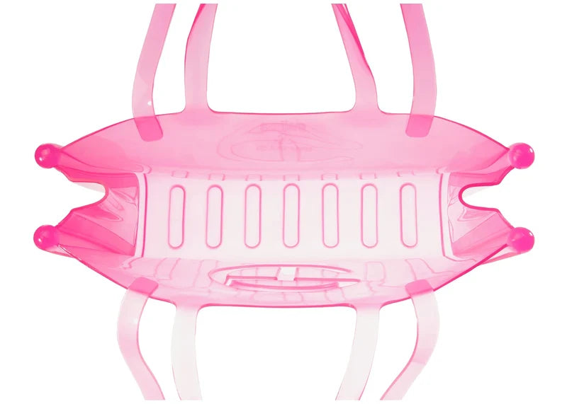 Telfar x Melissa Large Jelly Shopper Clear Pink
