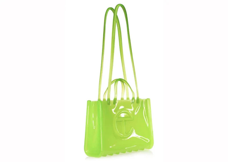 Telfar x Melissa Large Jelly Shopper Green