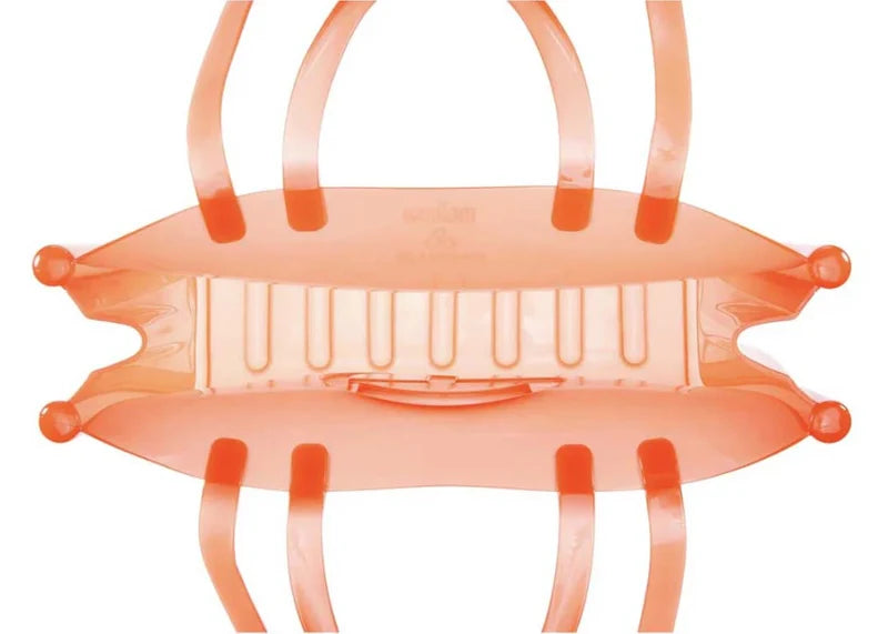 Telfar x Melissa Large Jelly Shopper Orange