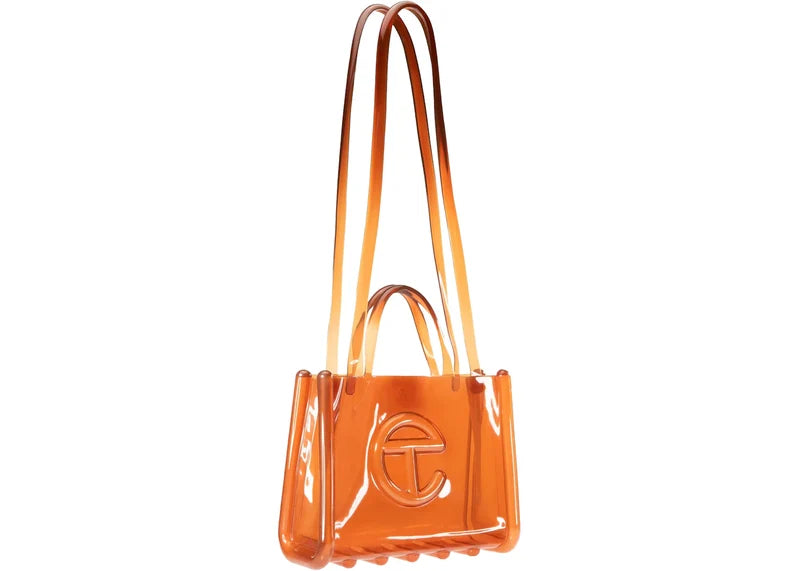 Telfar x Melissa Medium Jelly Shopper Brown