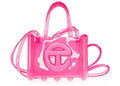 Telfar x Melissa Small Jelly Shopper Clear Pink