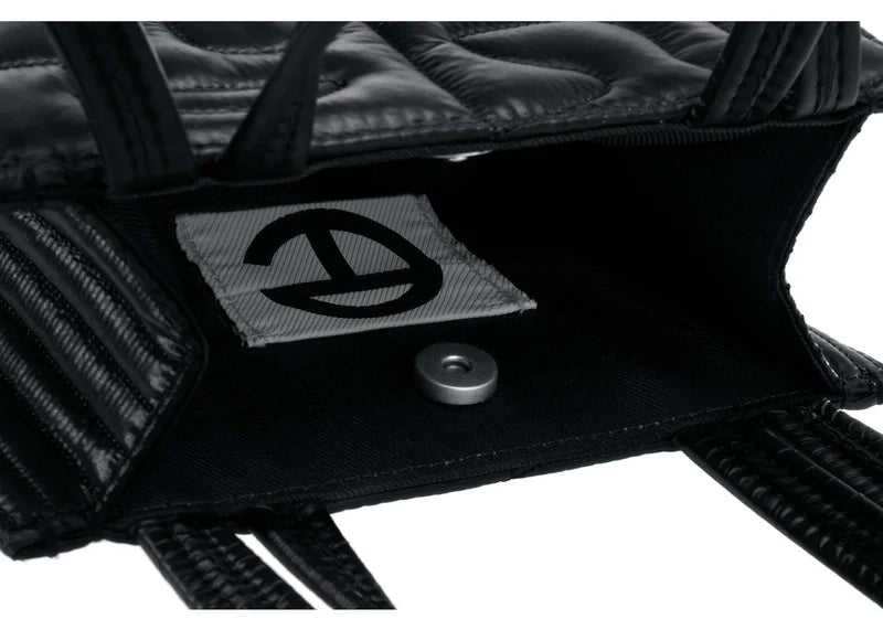 Telfar x Moose Knuckles Quilted Small Shopper Black