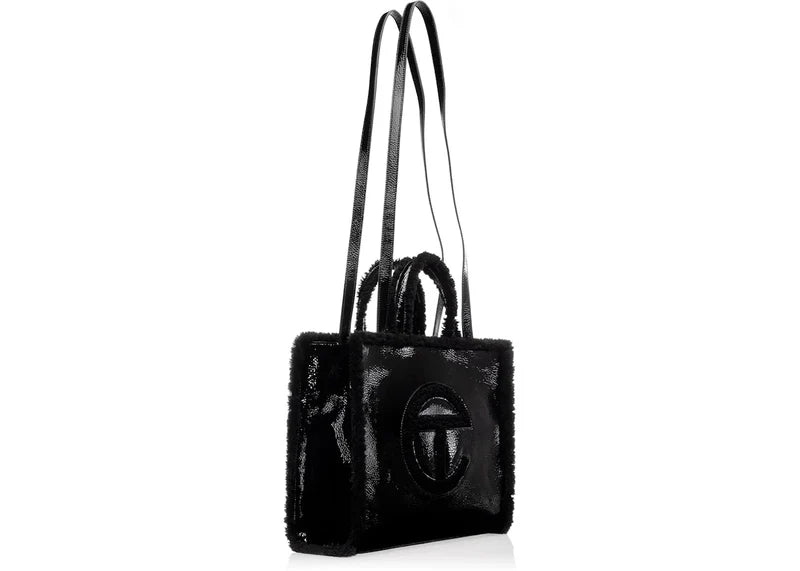 Telfar x UGG Medium Shopper Crinkle Black