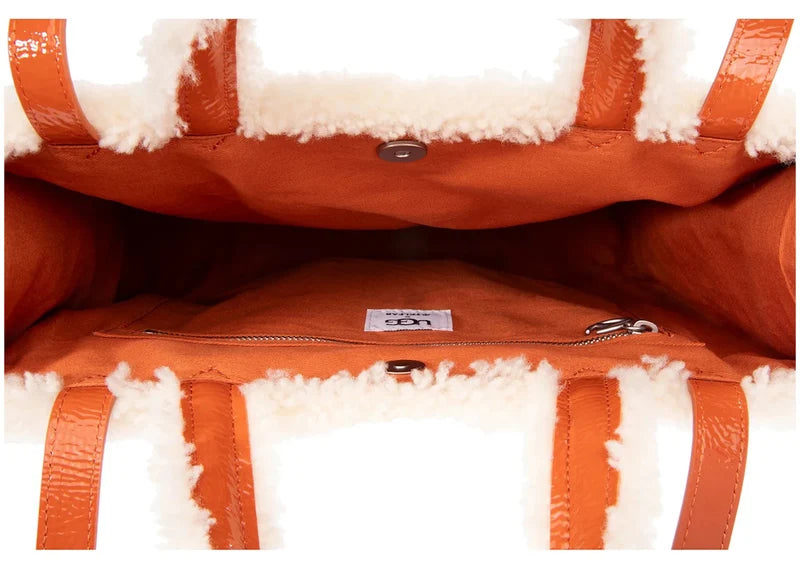 Telfar x UGG Medium Shopper Crinkle Spicy Pumpkin