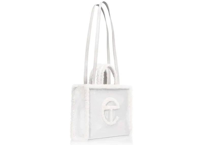Telfar x UGG Medium Shopper Crinkle White
