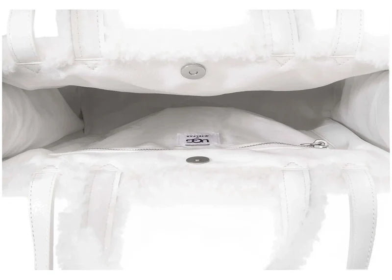Telfar x UGG Medium Shopper Crinkle White