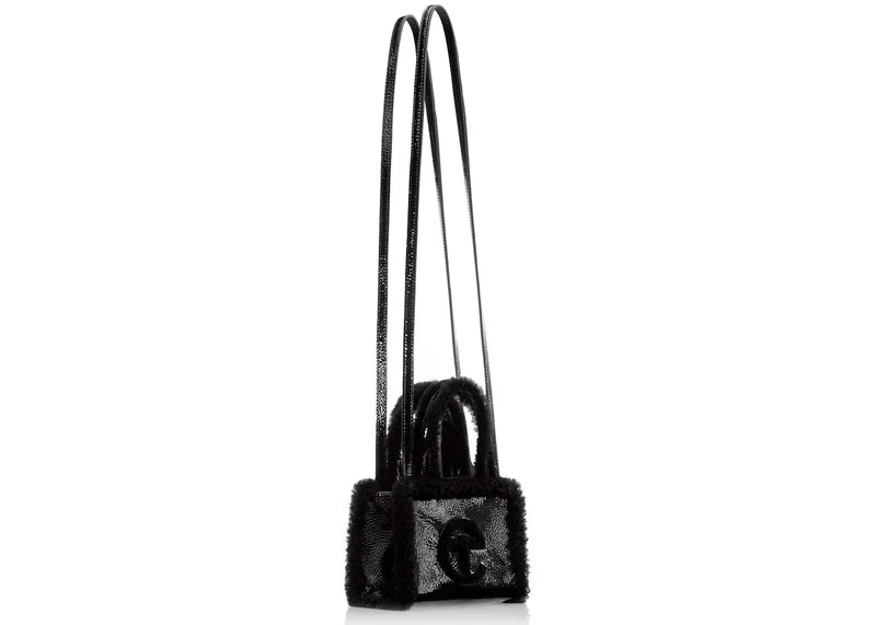 Telfar x UGG Small Shopper Crinkle Black