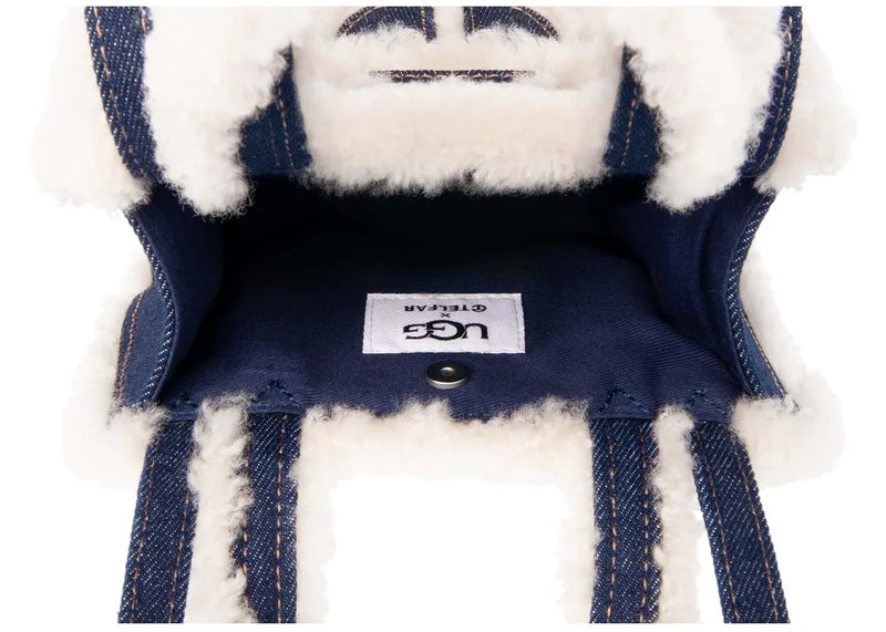 Telfar x UGG Small Shopping Bag Small Denim