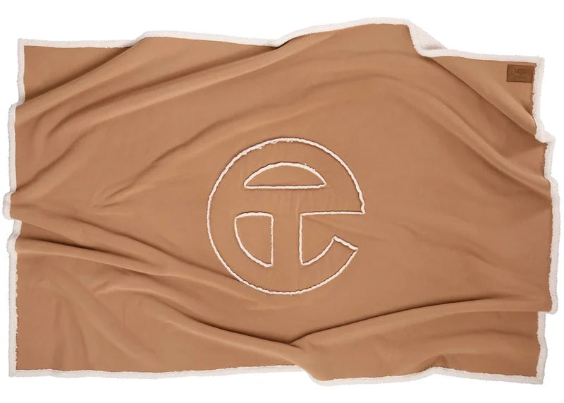 Telfar x UGG Throw Blanket Chestnut