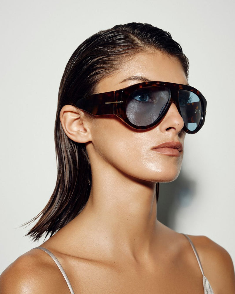 THE AMELIA - LIGHT HAVANA TORT-BLUE-SUNGLASSES-BANBE-Billini