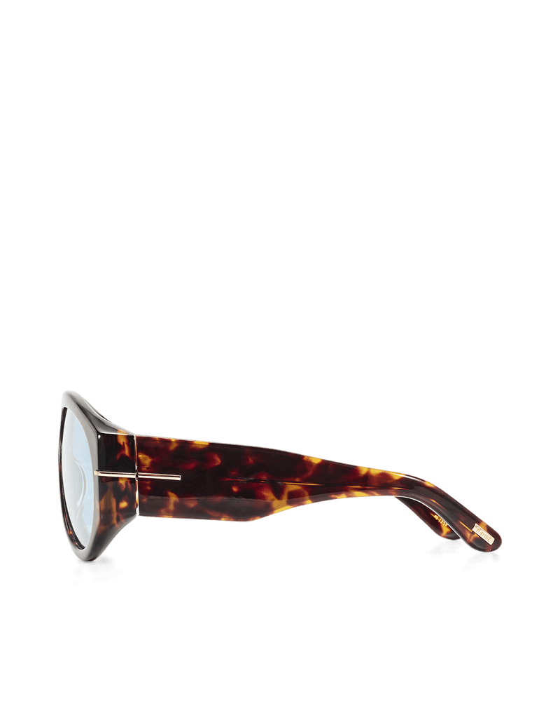 THE AMELIA - LIGHT HAVANA TORT-BLUE-SUNGLASSES-BANBE-Billini