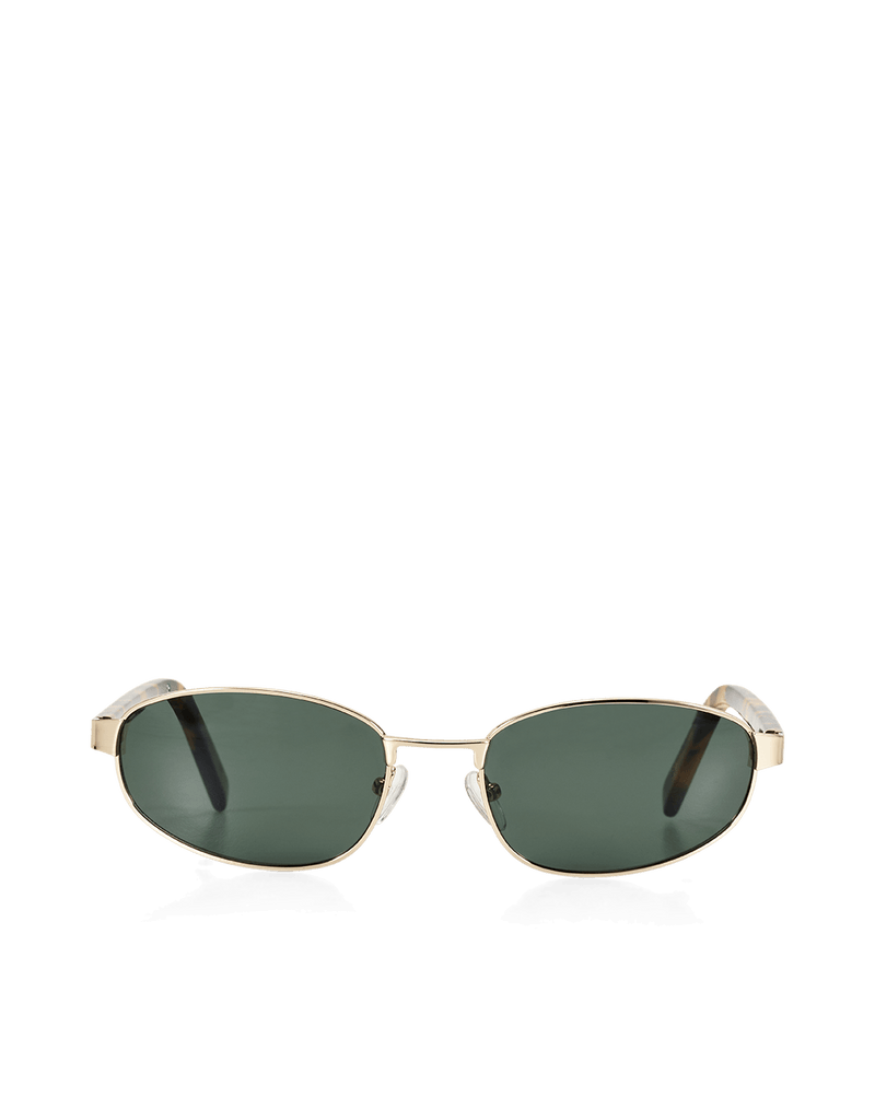 THE ANGELINA - TORT-GREEN-SUNGLASSES-BANBE-Billini