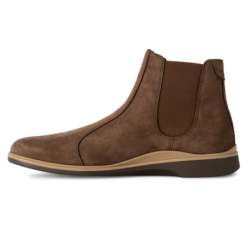The Chelsea by Amberjack in Copper Brown Nubuck - Medial View