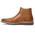 The Chelsea Boot by Amberjack in Honey Tan Leather - Medial Side View