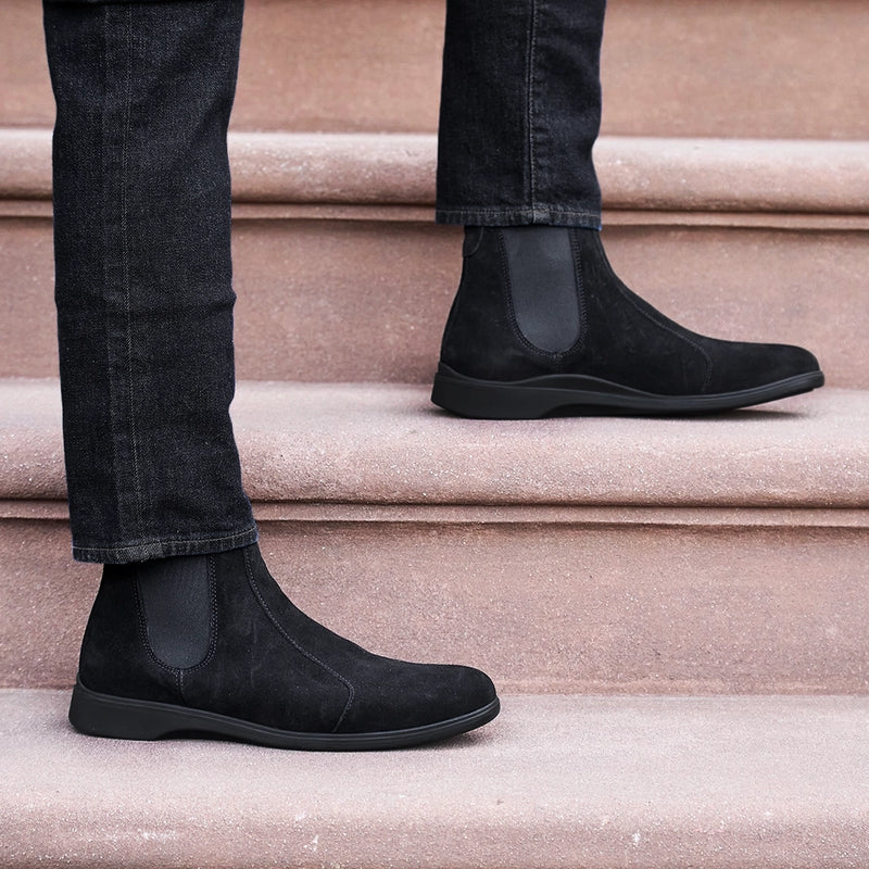 chelsea midnight with dark black jeans