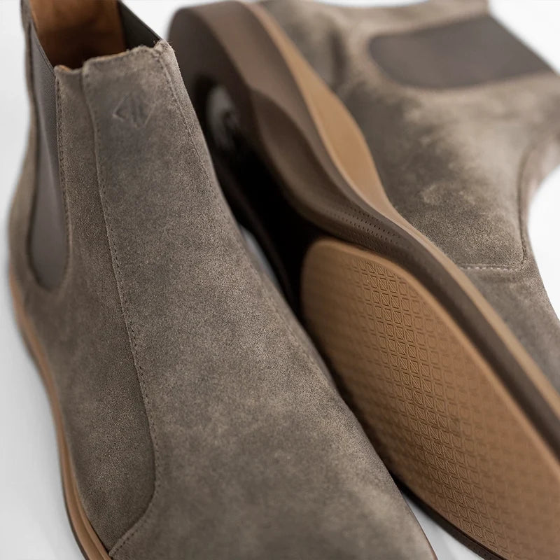 chelsea slate detail photo of suede